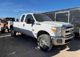 2012 Ford F350 Crew Cab Diesel 4x4 XLT Shows 252,808 Miles Seller States: Runs - Everything Works As