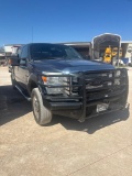 2016 Ford F250 -4x4-- 6.7 Powerstroke diesel- auto transmission Butler Hay Spike Bed, Gooseneck