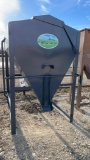 Unused 2200lb Bulk Feeder Hopper