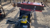 Unused Raytree Skid Steer Post Driver
