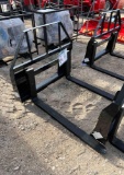 Unused Skid Steer Pallet Forks with 48'' Forks
