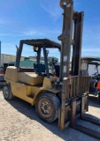 Catepiller DP40K Forklift 7,500lb 16' Lift Diesel Power Hydraulic Side Shift Runs and Works