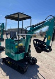 AGT H15R Mini Excavator Gas Powered - Pilot Control Manual Thumb