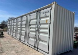40' One Trip Hi Cube Container with 4 Sets of Side Doors CIMU0884443