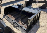 72'' Skid Steer Vibratory Bucket - Used