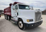 1995 Freightliner Dump Truck Air Lift 3rd Axles Air Gate Cummins N14 - 350HP 9 Speed VIN 34160
