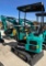 AGT MH12RX Mini Excavator Gas Powered - Pilot Control - Manual Thumb