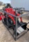 AGT YSRT14 Stand On Tracked Mini Skid Steer Gas Powered