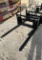Unused Skid Steer Pallet Forks with 48'' Forks
