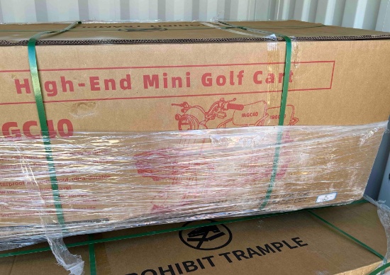 IRGC40 Mini Golf Cart Unassembled in Box