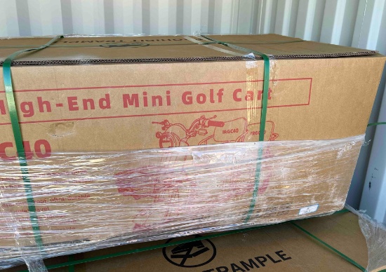 IRGC40 Mini Golf Cart Unassembled in Box