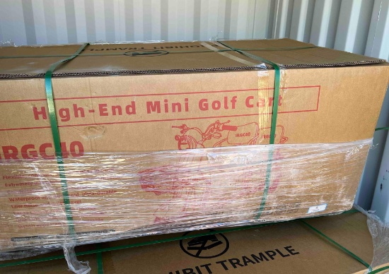 IRGC40 Mini Golf Cart Unassembled in Box