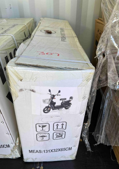 New 2 Wheel Electric Vehicle Unassembled in Box