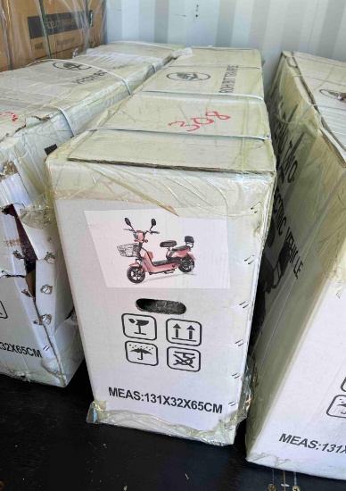 New 2 Wheel Electric Vehicle Unassembled in Box