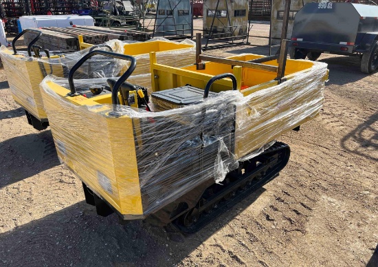 SDLD Tracked Ride On Mini Dumper Gas Powered