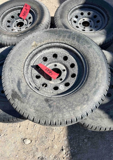 3 - New ST225/75R15 10 Ply Trailer Tires SOLD BY THE TIRE THREE TIMES THE MONEY MUST TAKE ALL