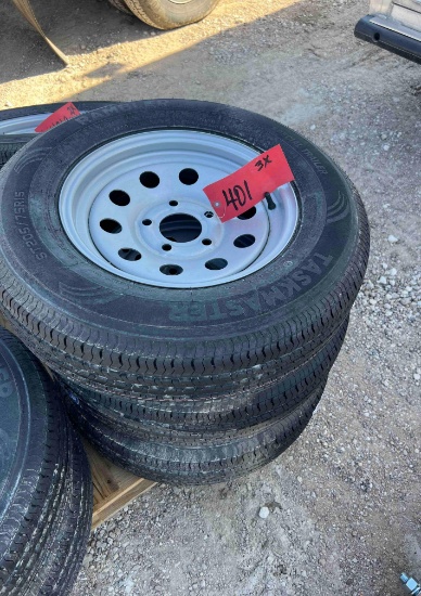 2 - New ST205/75R15 6 Ply Trailer Tires SOLD BY THE TIRE TWO TIMES THE MONEY MUST TAKE BOTH