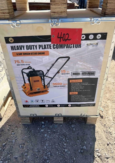 Heavy Duty Plate Compactor Gas Powered