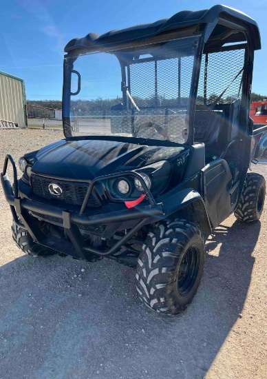 Kubota Side Kick Top - Windshield Gas - Power Steering 852 Hours No Title
