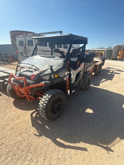 2016 Polaris Ranger 900 Hi Lifter - Top - Light Bar Windshield - Winch - Power Steering 365 Hours