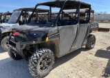 2021 Polaris 1000XP Crew Texas Edition Top and Doors 857 Hours Runs VIN 57645 Title, $35 Fee