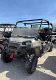 2014 Polaris Ranger Crew Diesel Shows 2681 Hours Unknown Condition VIN 55280 Title, $35 Fee