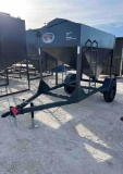 Unused West Valley 4950lb Trailer Mounted Feed Hopper No Title