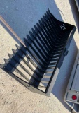 76'' Skid Steer Rock Bucket - Unused - American Made