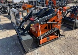 New ATS Power Tracked Stand On Skid Loader Gas Powered