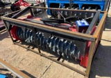 New Raytree 72'' Skid Steer Drum Mulcher Hi Flow 30 - 45 GPM