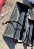 New Raytree Power Rake Skid Steer Bucket 72''