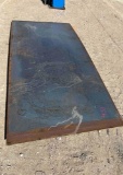 2 Pieces Sheet Metal 4' x 8' - 10 Ga SOLD BY THE SHEET TWO TIMES THE MONEY MUST TAKE BOTH