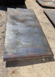2 Pieces Sheet Metal 4' x 8' - 10 ga SOLD BY THE SHEET TWO TIMES THE MONEY MUST TAKE BOTH