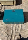 Metal Tool Box Full of Ratchet Straps