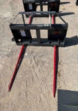 Skid Steer Hay Spear