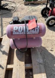 Portable Electric Air Compressor Works