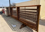 8 - 24' Freestanding Cattle Panels 2 Panels have 10' Gates SOLD BY THE PANEL EIGHT TIMES THE MONEY