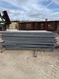 24 - 10' Horse Stall Panels Some Have Gates SOLD AS ONE LOT