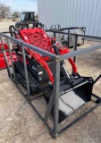 AGT YSRT14 Stand On Tracked Mini Skid Steer Gas Powered