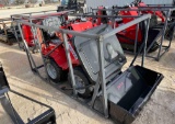 AGT SDA140W Mini Ride On Rubber Tire Loader Gas Powered