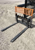 Unused Skid Steer Pallet Fork