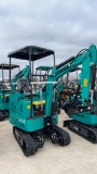 AGT H15R Mini Excavator Gas Powered - Manual Thumb