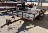 1991 Venture 10' x 76'' Single Axles Tilt Trailer VIN 00925 Lic Rec, $35 Fee