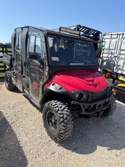 2017 Mahindra Mpact XTV 750 Crew Cab Enclosed Cab 364 Hours Runs Good No Title