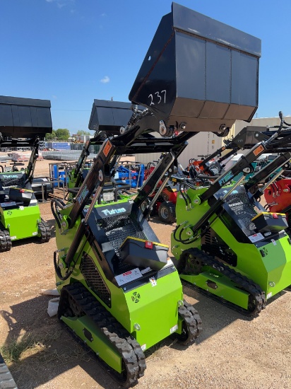 FT36C Stand On Skid Steer Loader on Tracks Gas Powered