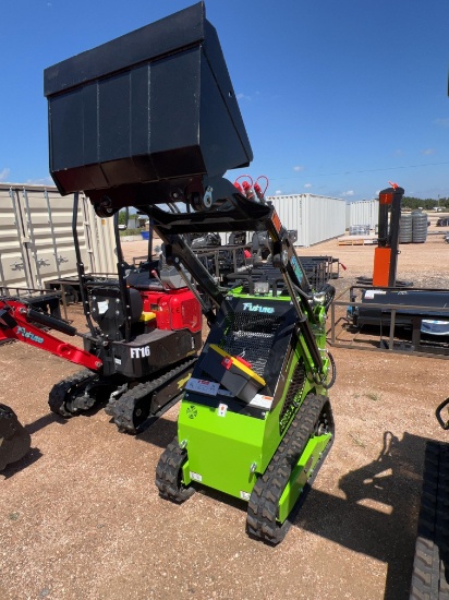 FT36C Stand On Skid Steer Loader on Tracks Gas Powered