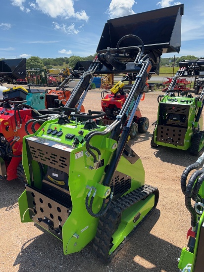 FT36C Stand On Skid Steer Loader on Tracks Gas Powered