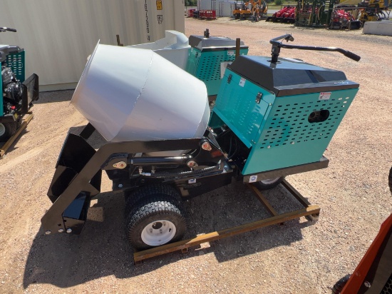Stand On Mini Wheel Mixer Truck Gas Powered