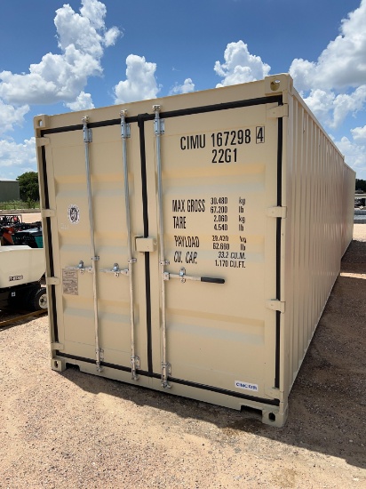 20' One Trip Container with Doors on One End CIMU1672984