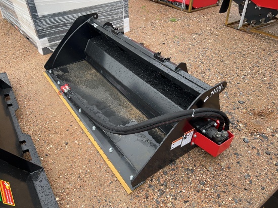 Skid Steer 72" Power Rake Bucket